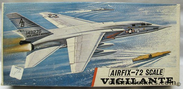 Airfix 1/72 RA-5C Vigilante, 492 plastic model kit